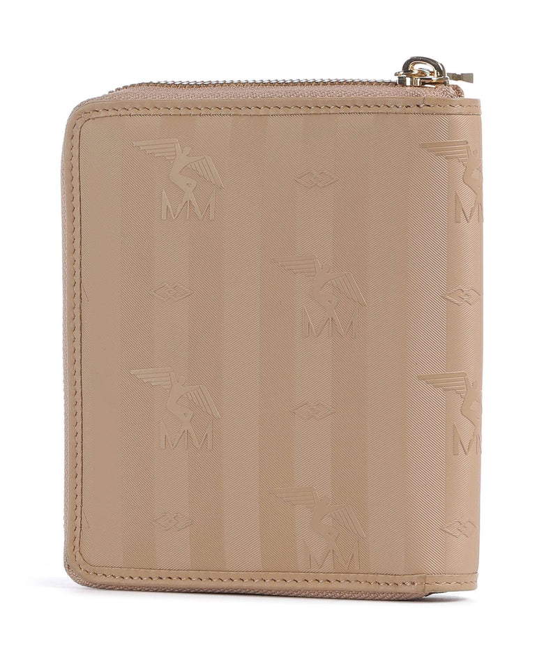 Maison Mollerus Vinerus Niederhorn Wallet cappuccino beige