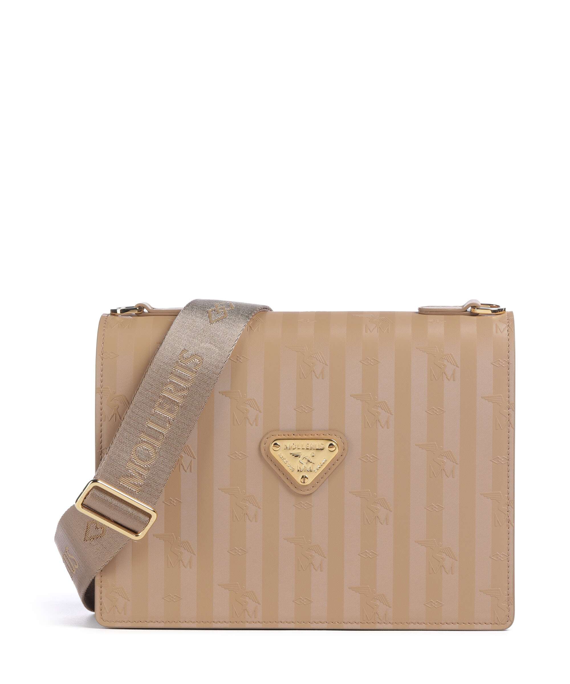 Maison Mollerus Vinerus Wil Crossbody bag cappuccino beige/nastro