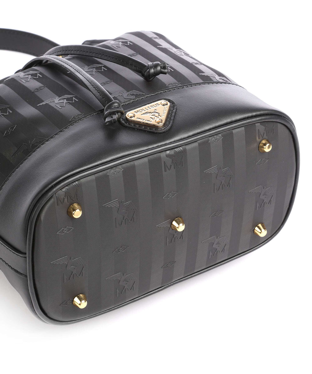 Maison Mollerus Vinerus Sion Bucket bag black