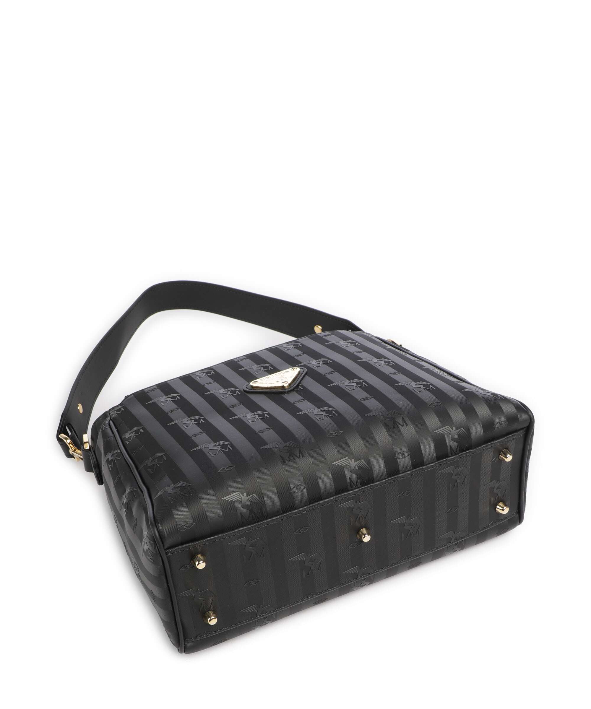 Maison Mollerus Vinerus Nods Shoulder bag schwarz