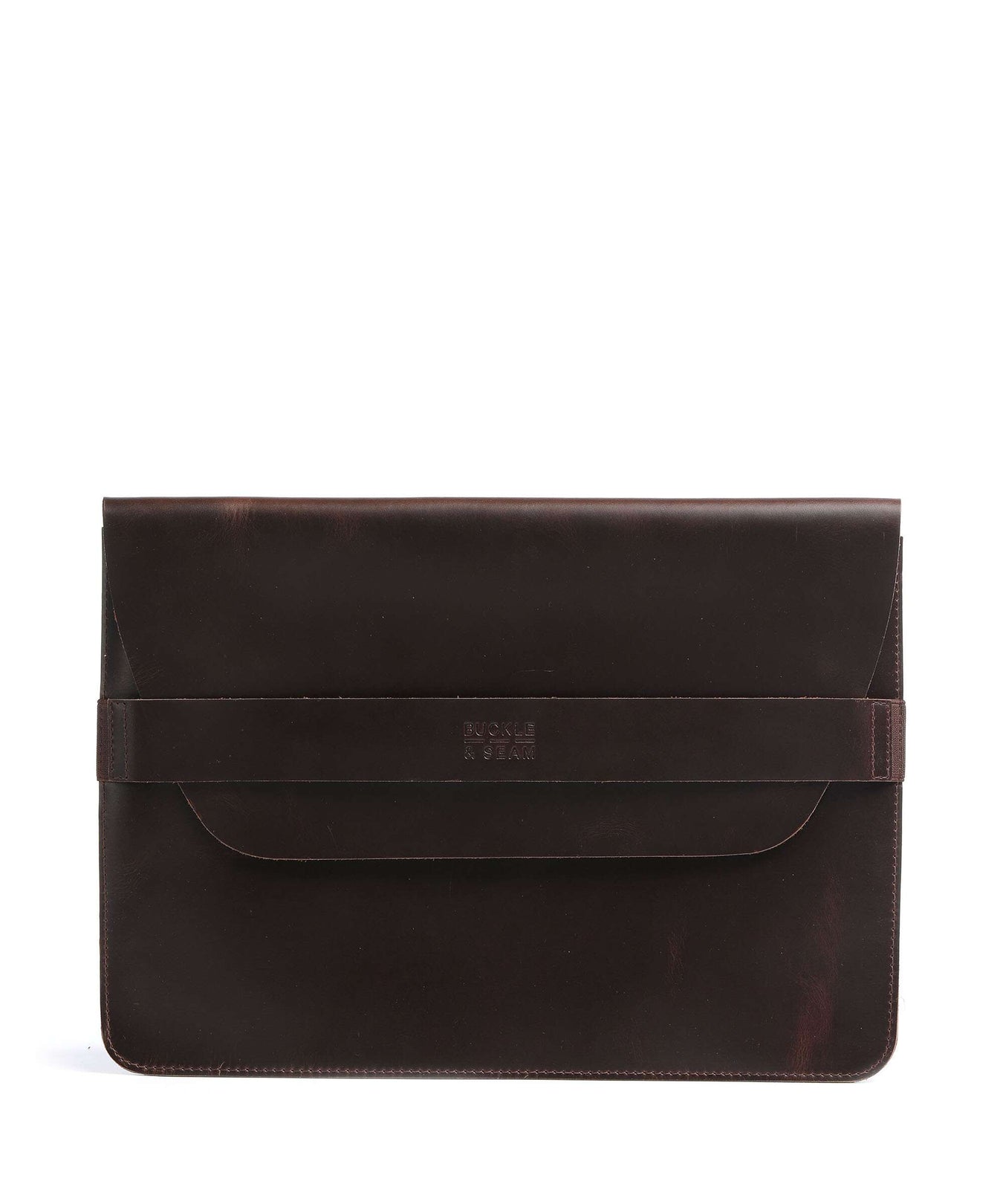Buckle & Seam Terra Laptop case brown