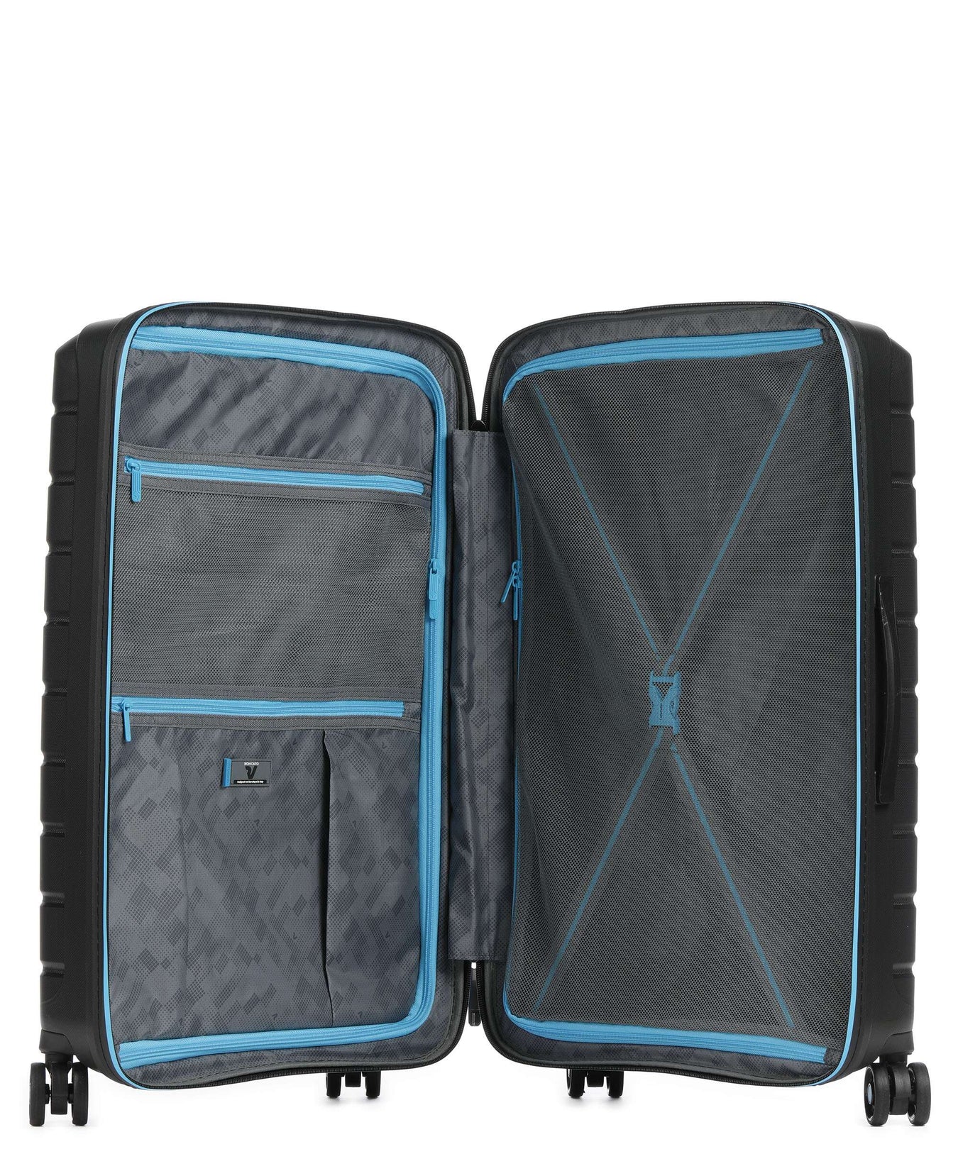 Roncato B-Flying Neon M Spinner (4 wheels) nero