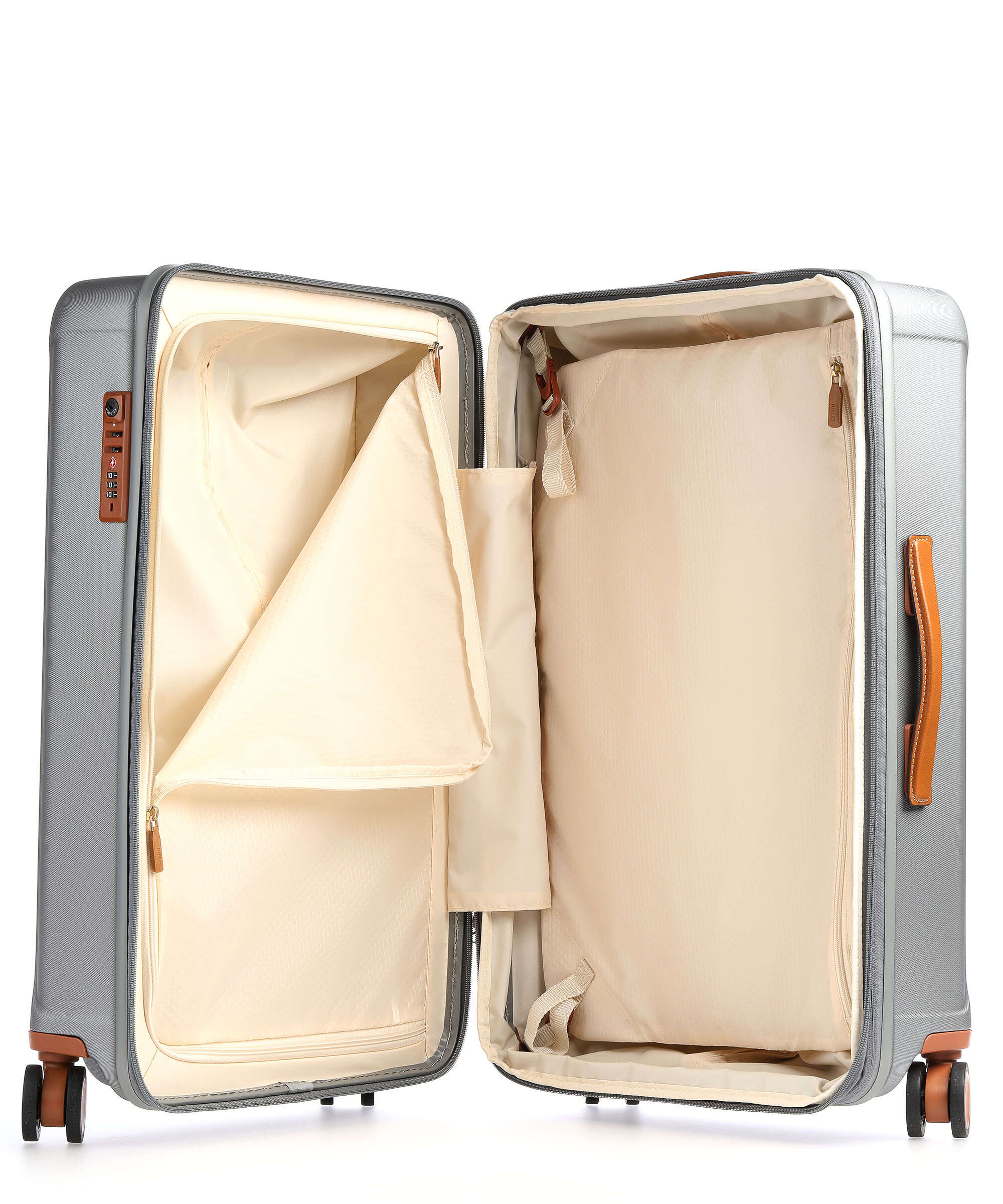 Brics Capri Spinner (4 wheels) silver