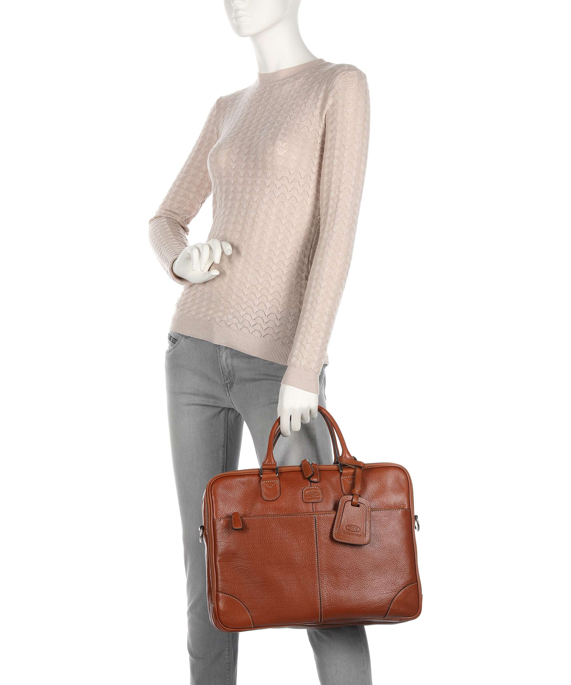 Brics Life Pelle Briefcase leather