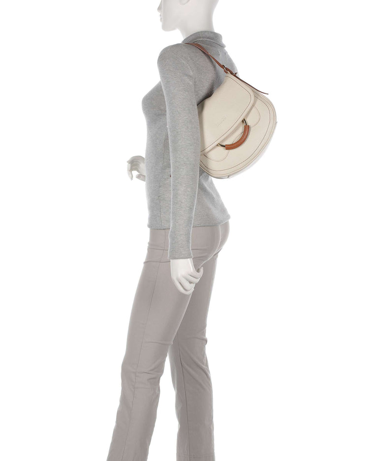 Brics Gondola Stella medium Shoulder bag cream/caramel