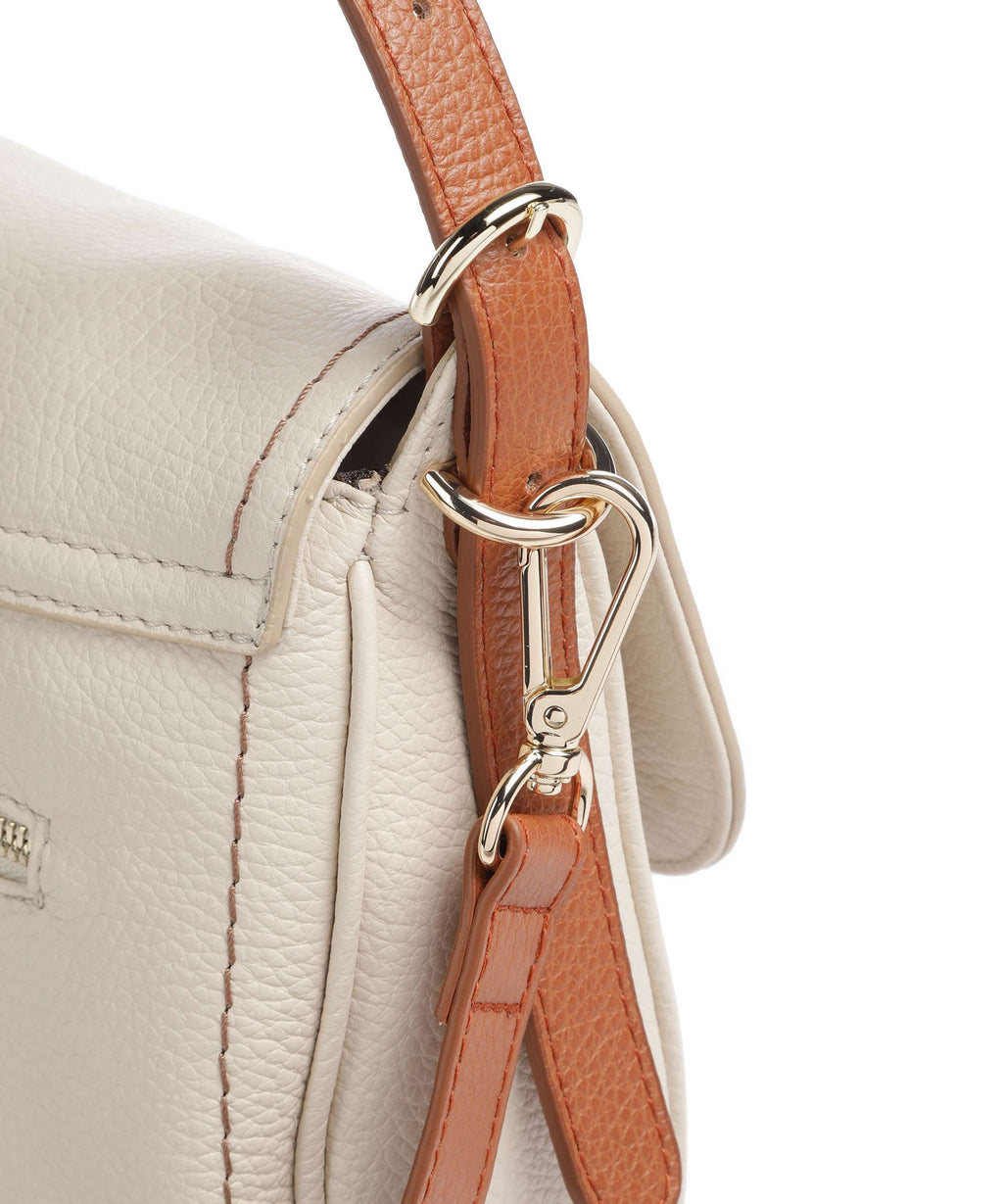 Brics Gondola Stella medium Shoulder bag cream/caramel