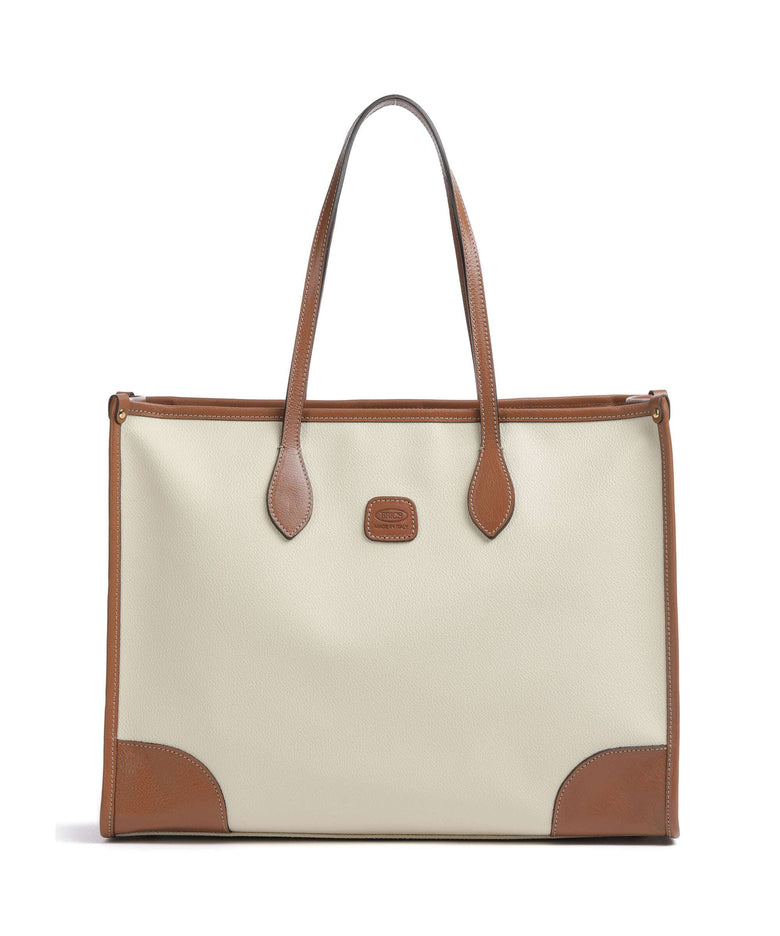 Brics Firenze Tote bag cream