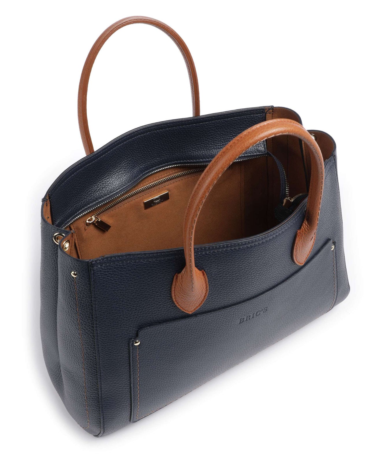 Brics Gondola Tulipano Handbag night blue/caramel