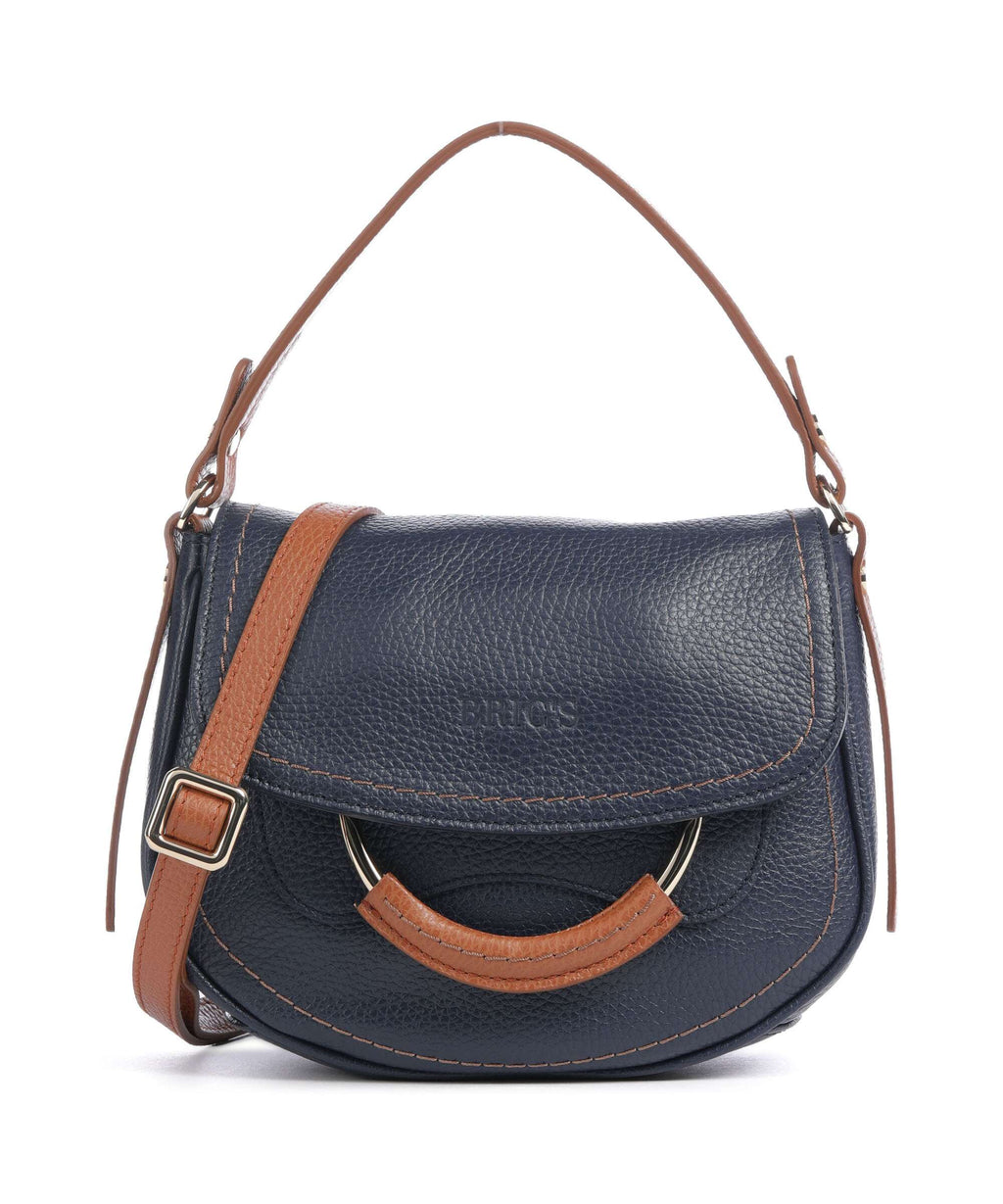 Brics Gondola Stella mini Shoulder bag night blue/caramel