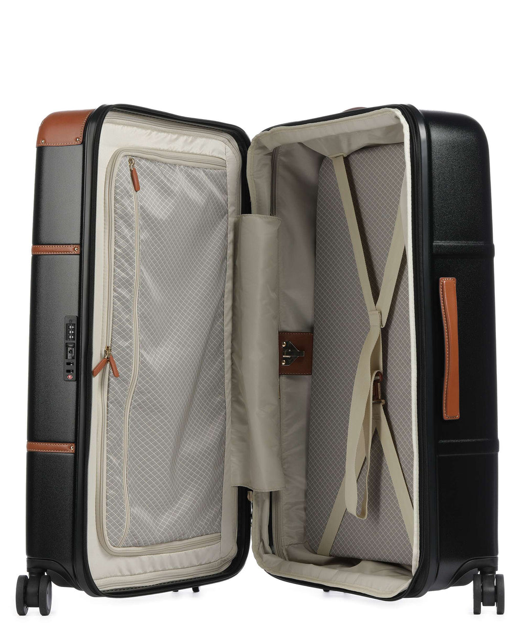 Brics Bellagio Spinner (4 wheels) black/tan