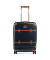 Brics Bellagio Trolley (4 wielen) blue/tan