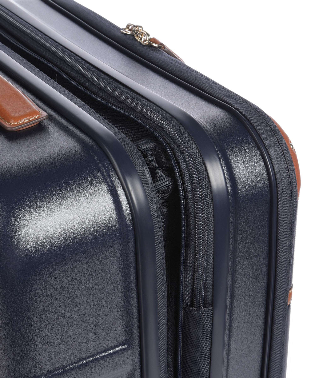 Brics Bellagio Spinner (4 wheels) blue/tan