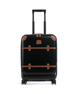 Brics Bellagio Trolley (4 wielen) black/tan
