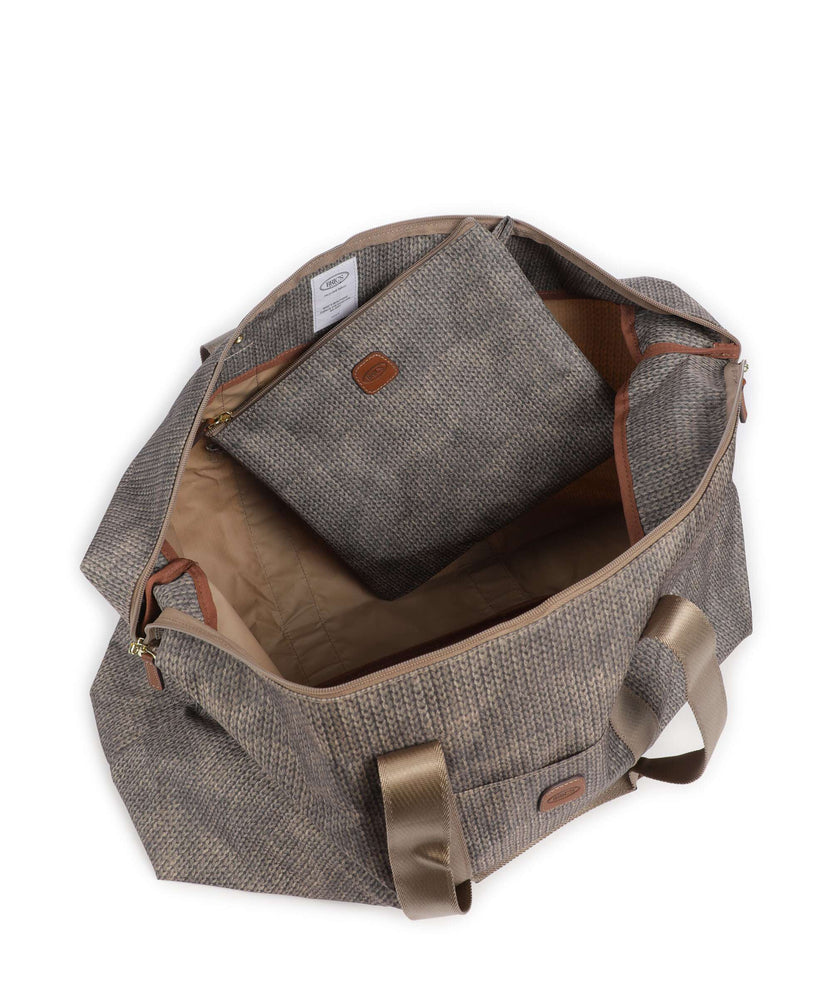 Brics X-Collection L Weekend bag wool nut