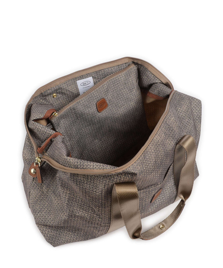 Brics X-Collection M Weekend bag wool nut