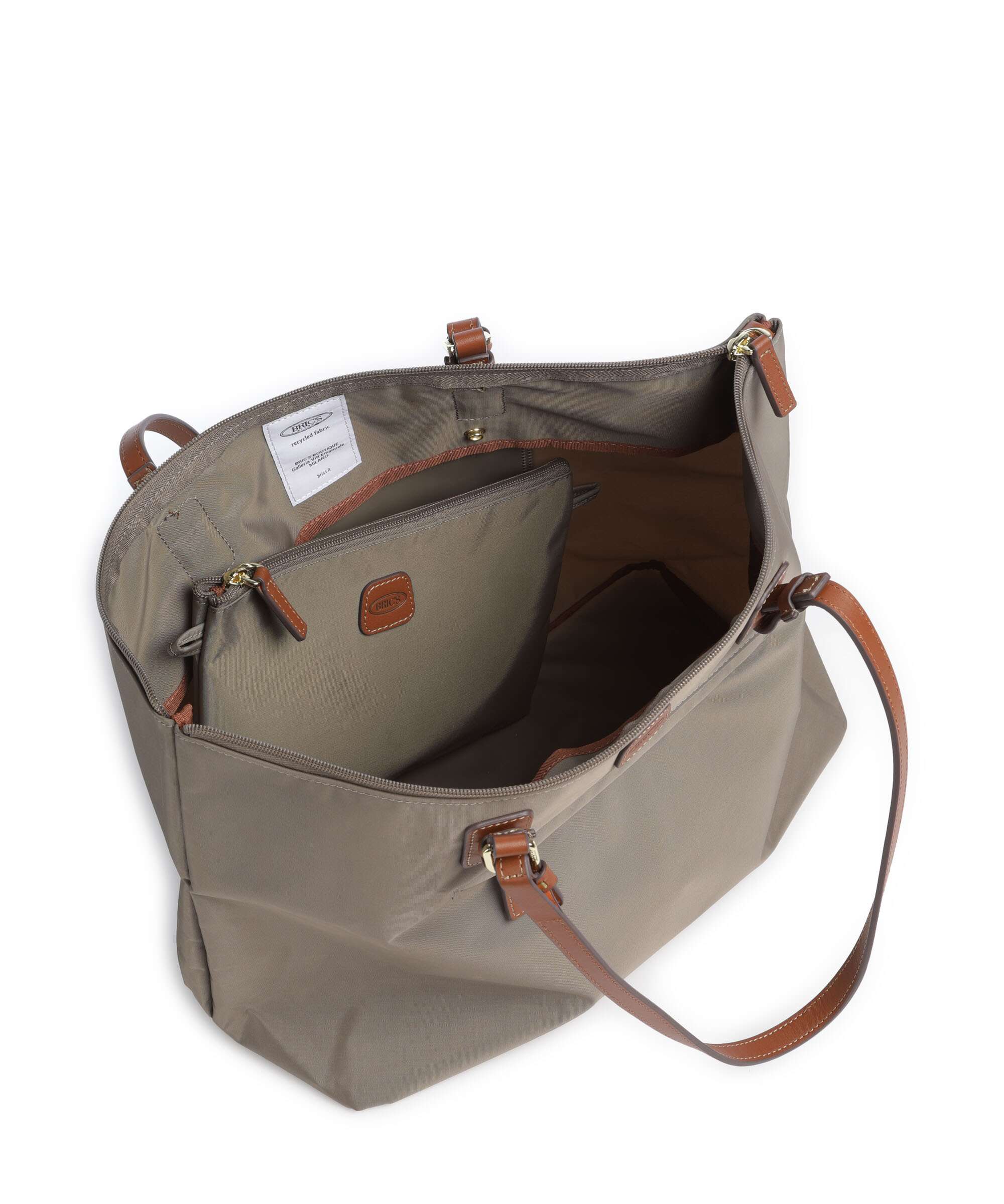Brics X-Collection L Tote bag nut