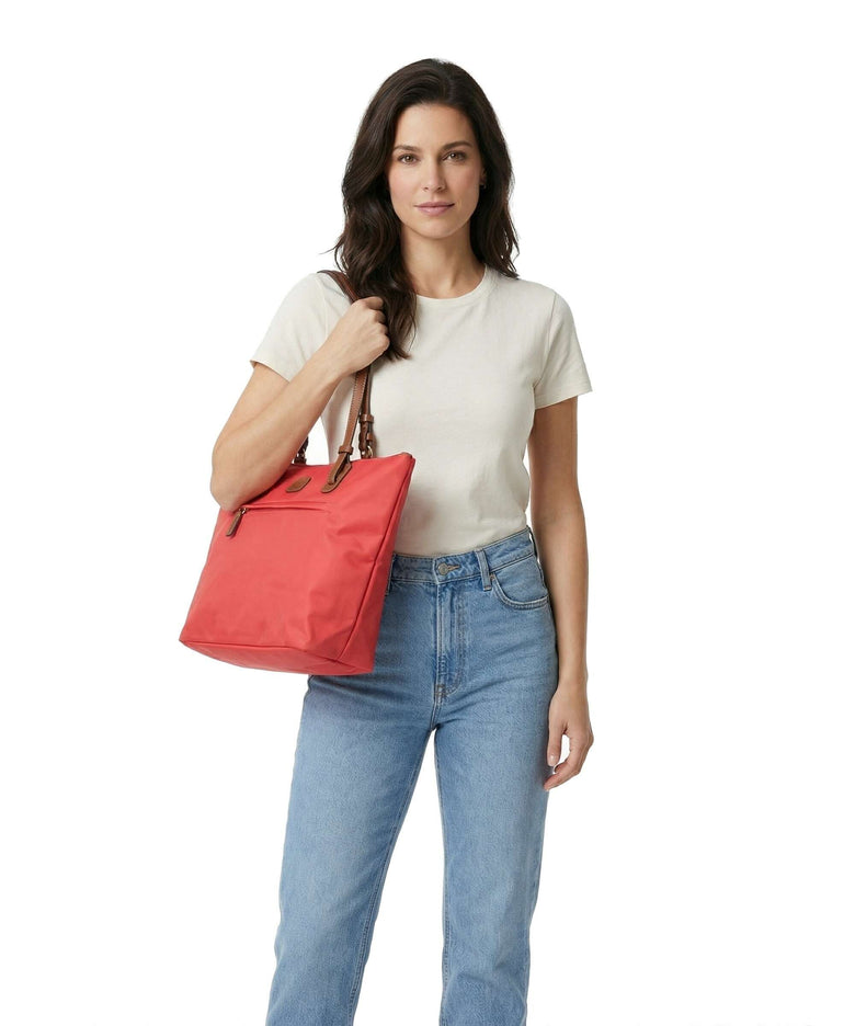 Brics X-Collection M Tote bag papavero/poppy