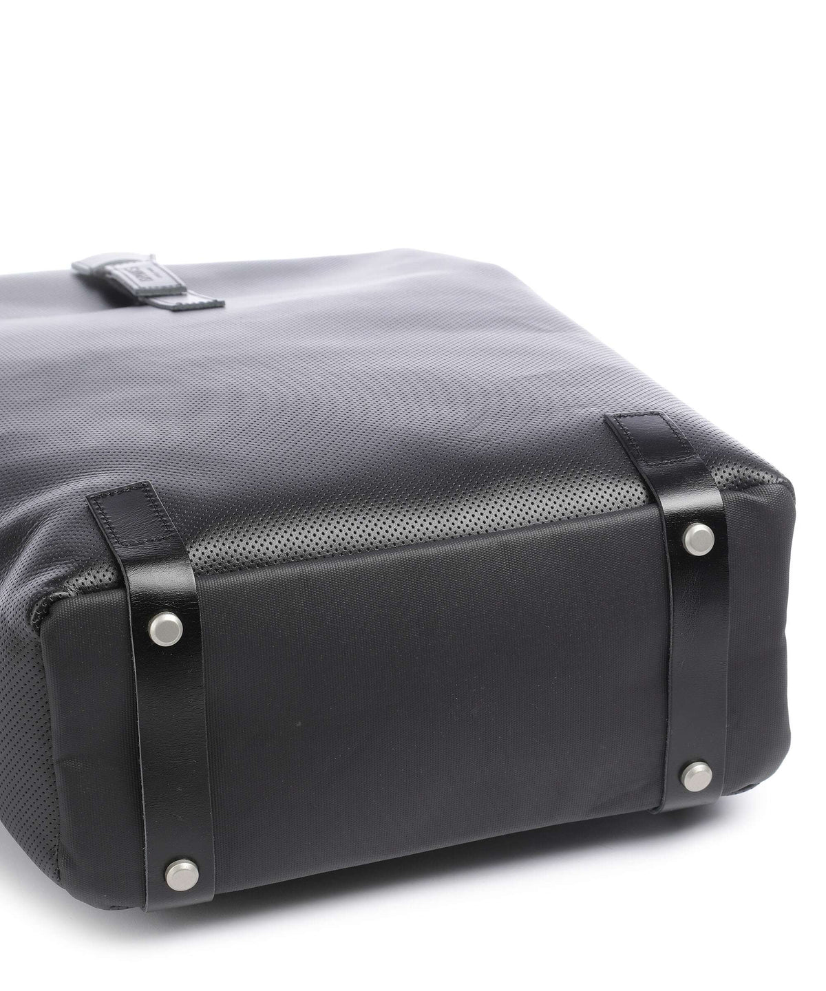 Brooks England Pickwick Reflective Leather Large Rolltop backpack black