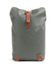 Brooks England Pickwick Cotton Canvas Small Rolltop rugzak sage green/honey details