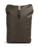 Brooks England Pickwick Patchwork Large Rolltop rugzak moss