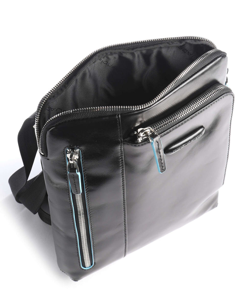 Piquadro Blue Square Crossbody bag nero