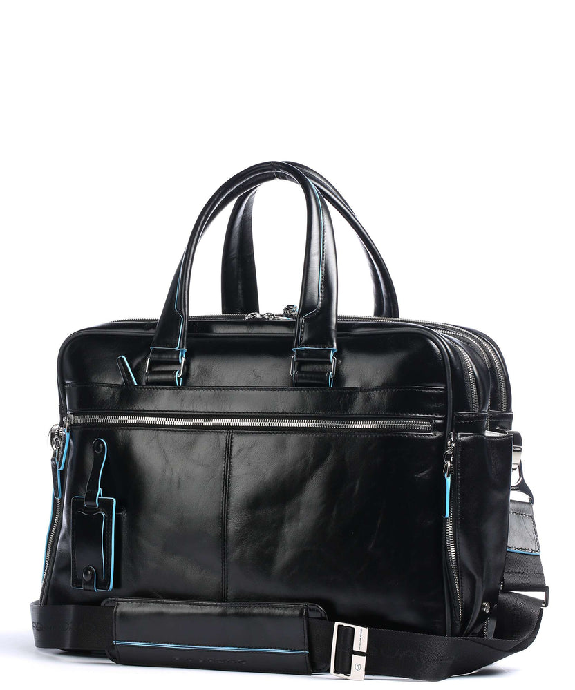 Piquadro Blue Square Briefcase nero