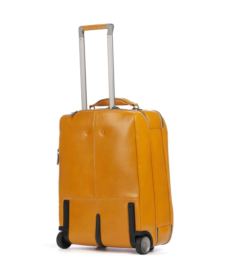 Piquadro Trolley (2 wheels) giallo zafferano