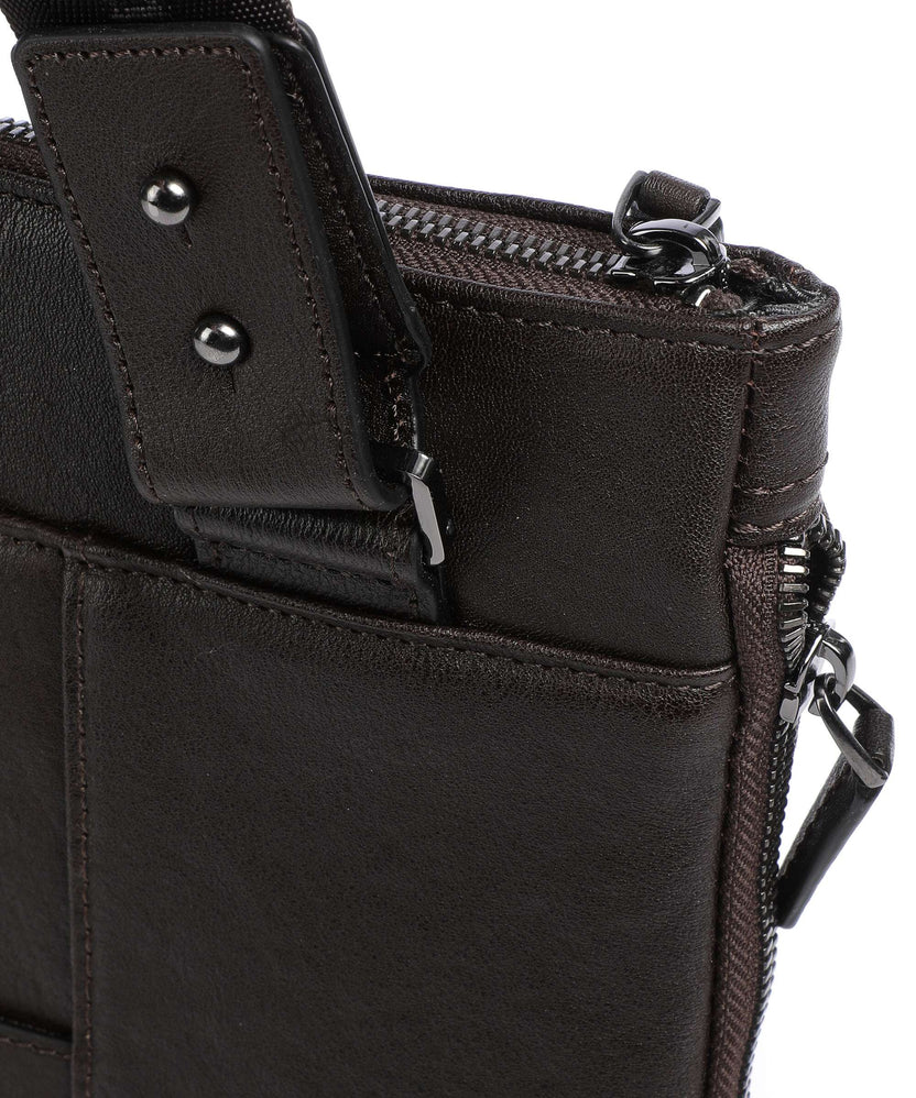 Piquadro Black Square Briefcase testa di moro