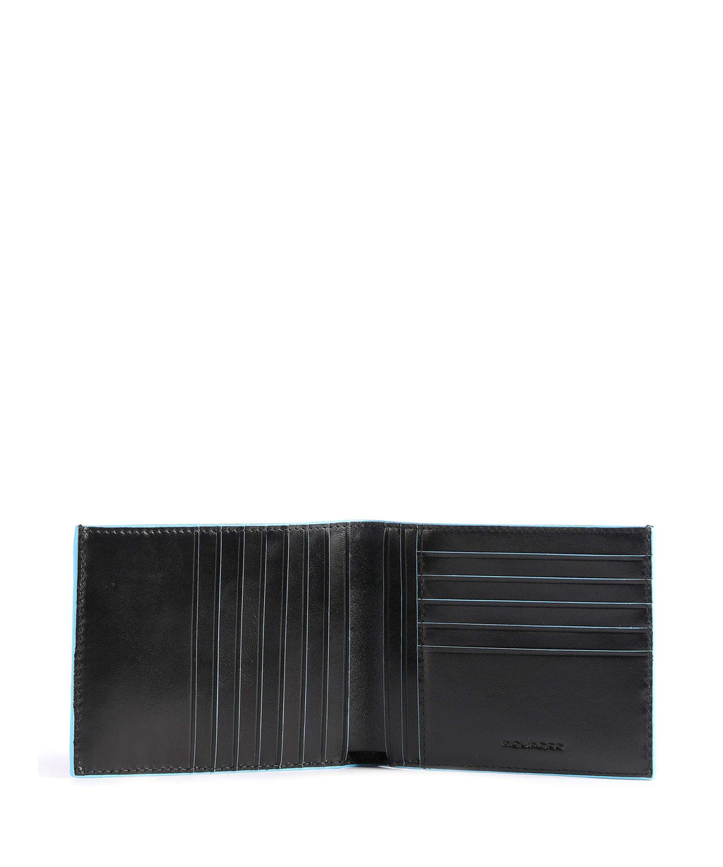 Piquadro Blue Square Credit card holder black