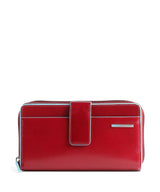 Piquadro Blue Square RFID Portemonnee red