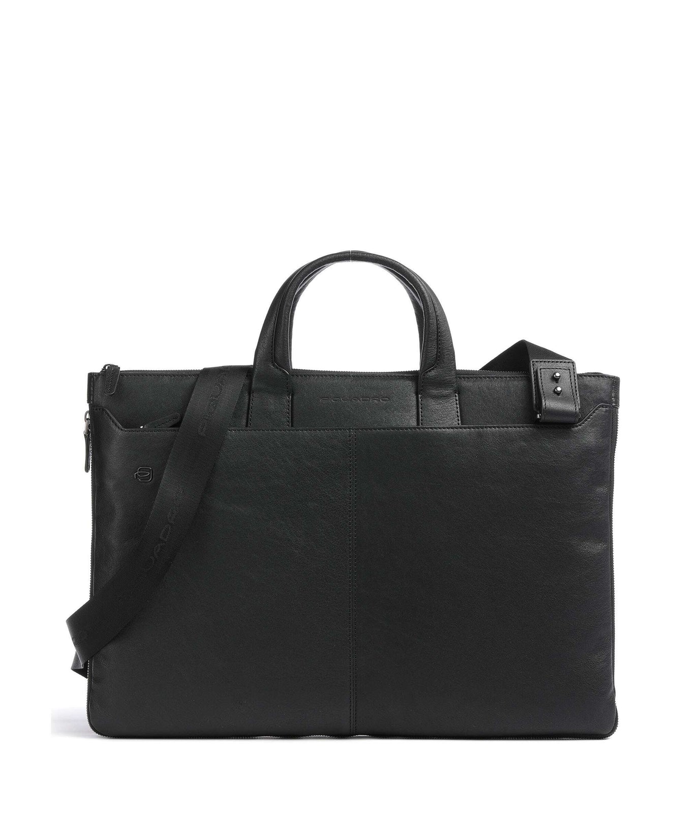 Piquadro Black Square Briefcase black