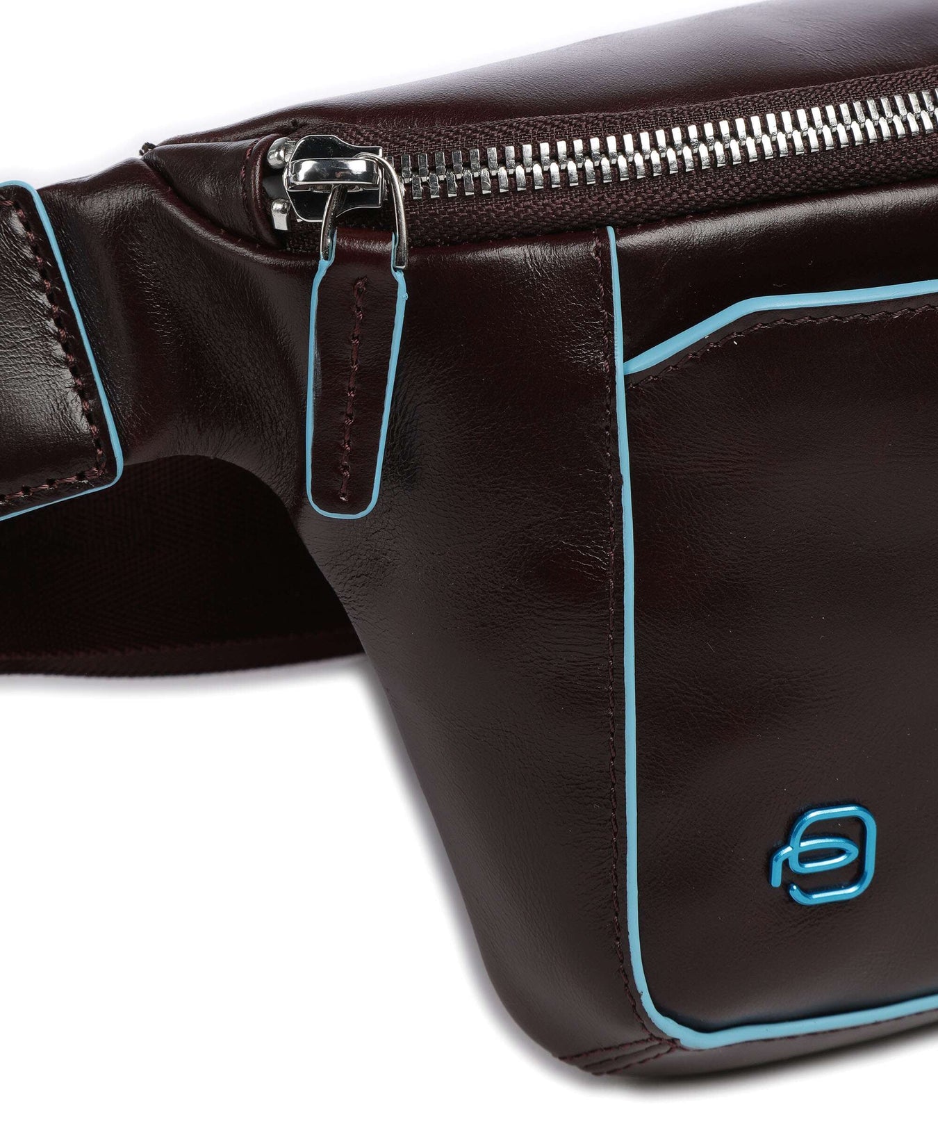 Piquadro Blue Square Fanny pack mahogany
