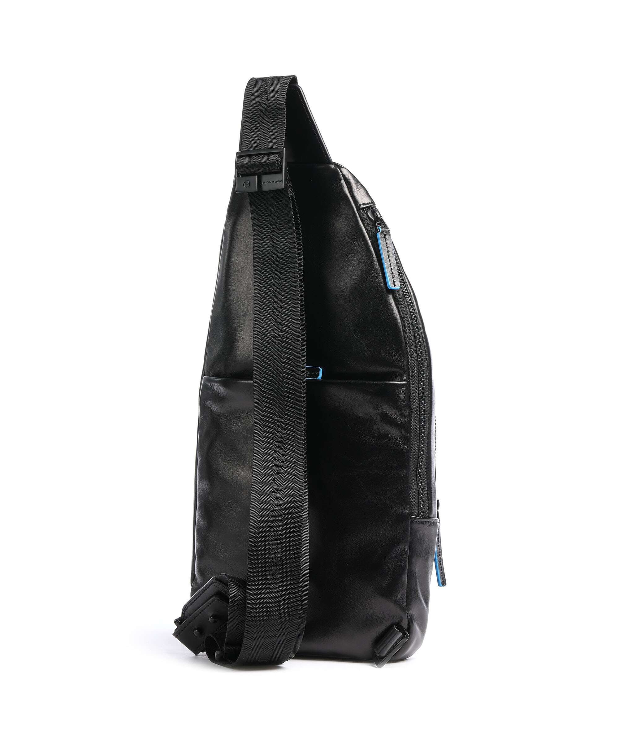 Piquadro Blue Square Revamp Sling bag black