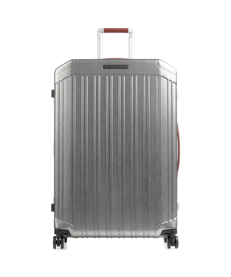 Piquadro PQLM Spinner (4 wheels) black/natural tan