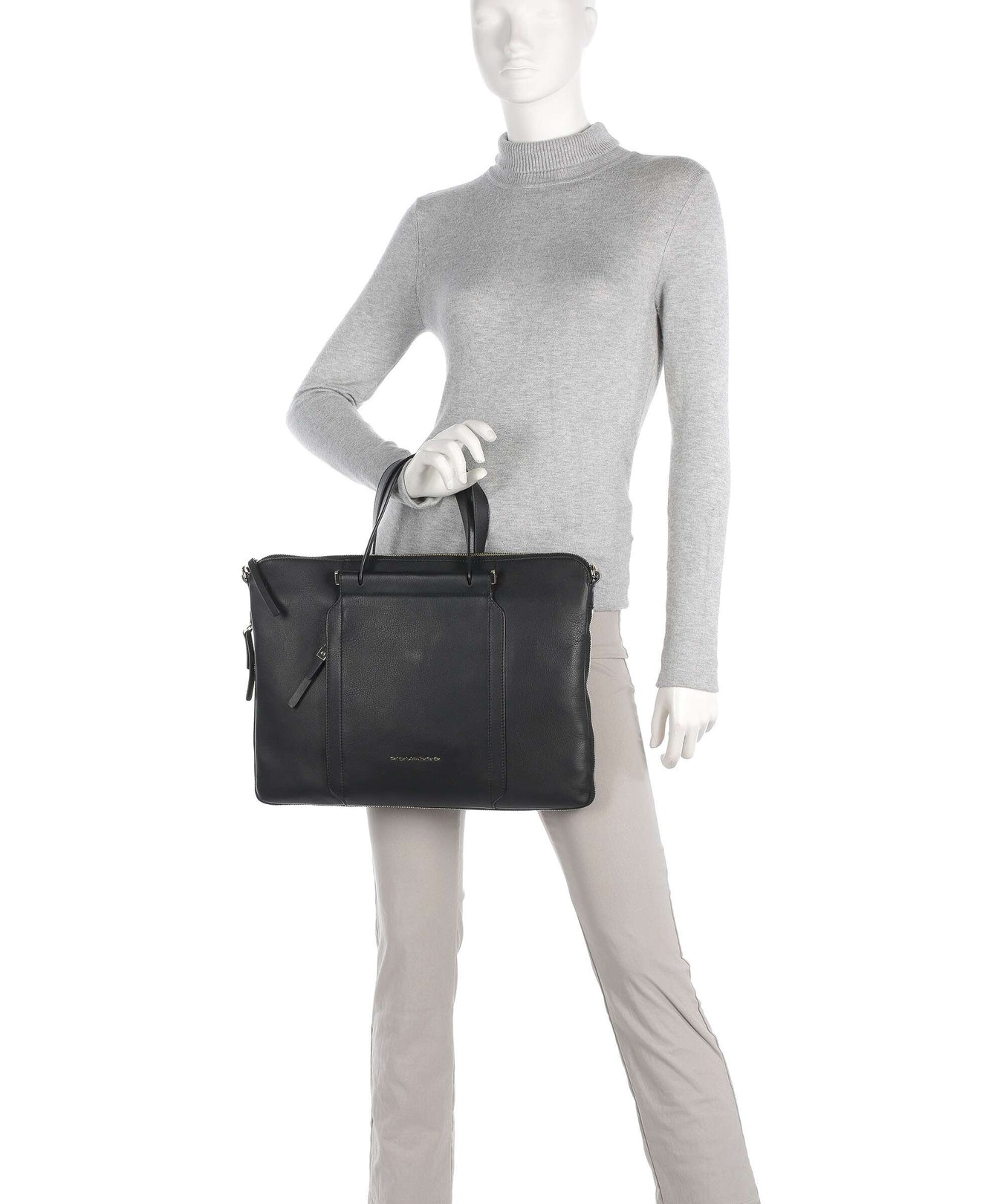 Piquadro Circle Briefcase nero