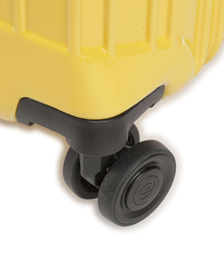 Piquadro Spinner (4 wheels) lemon yellow