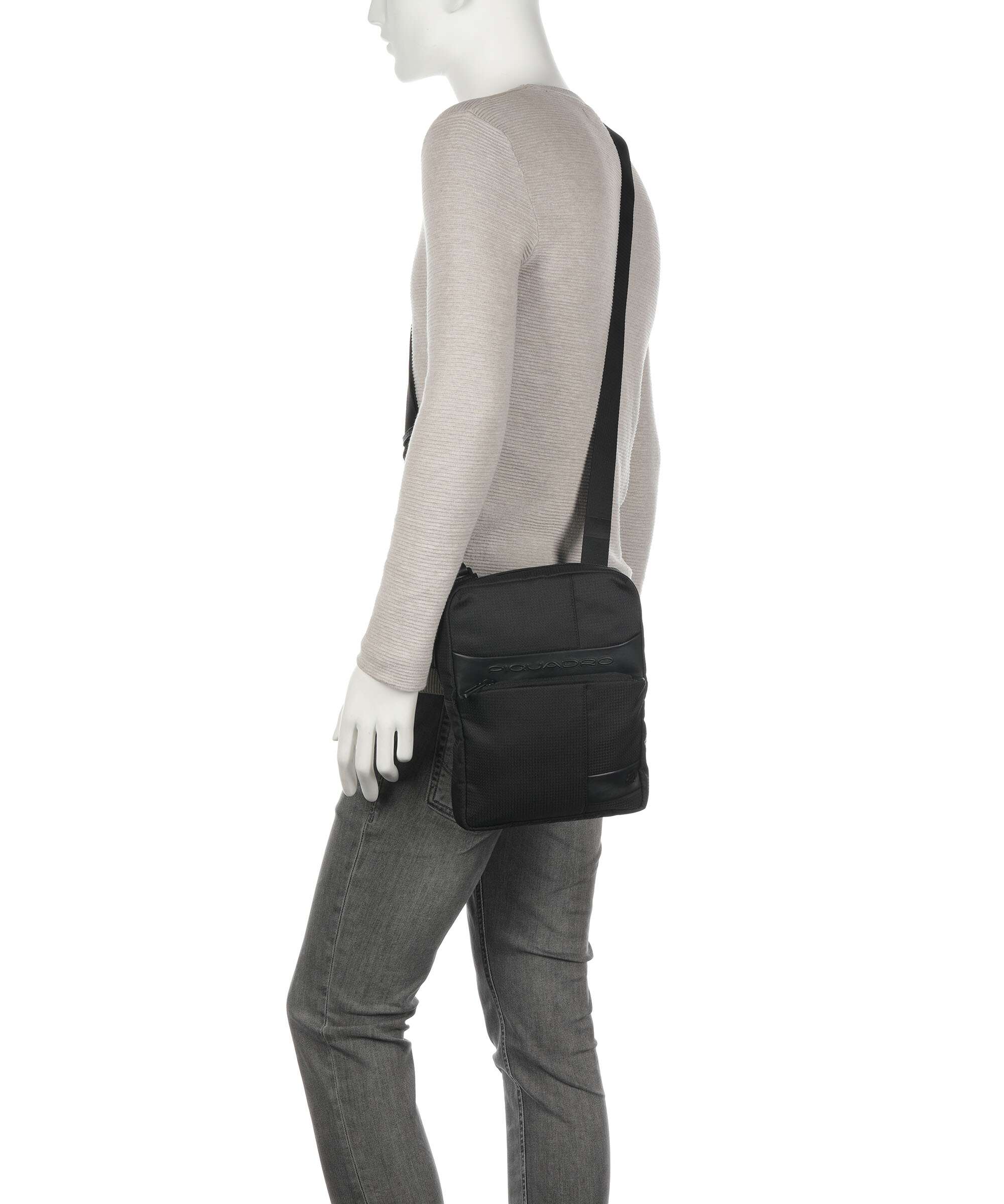 Piquadro Wollem Crossbody bag black