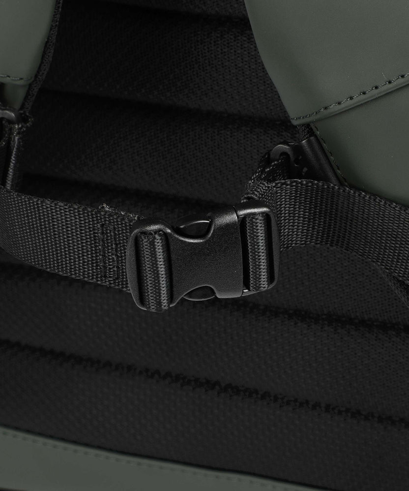 Piquadro Corner 2.0 Rolltop backpack green