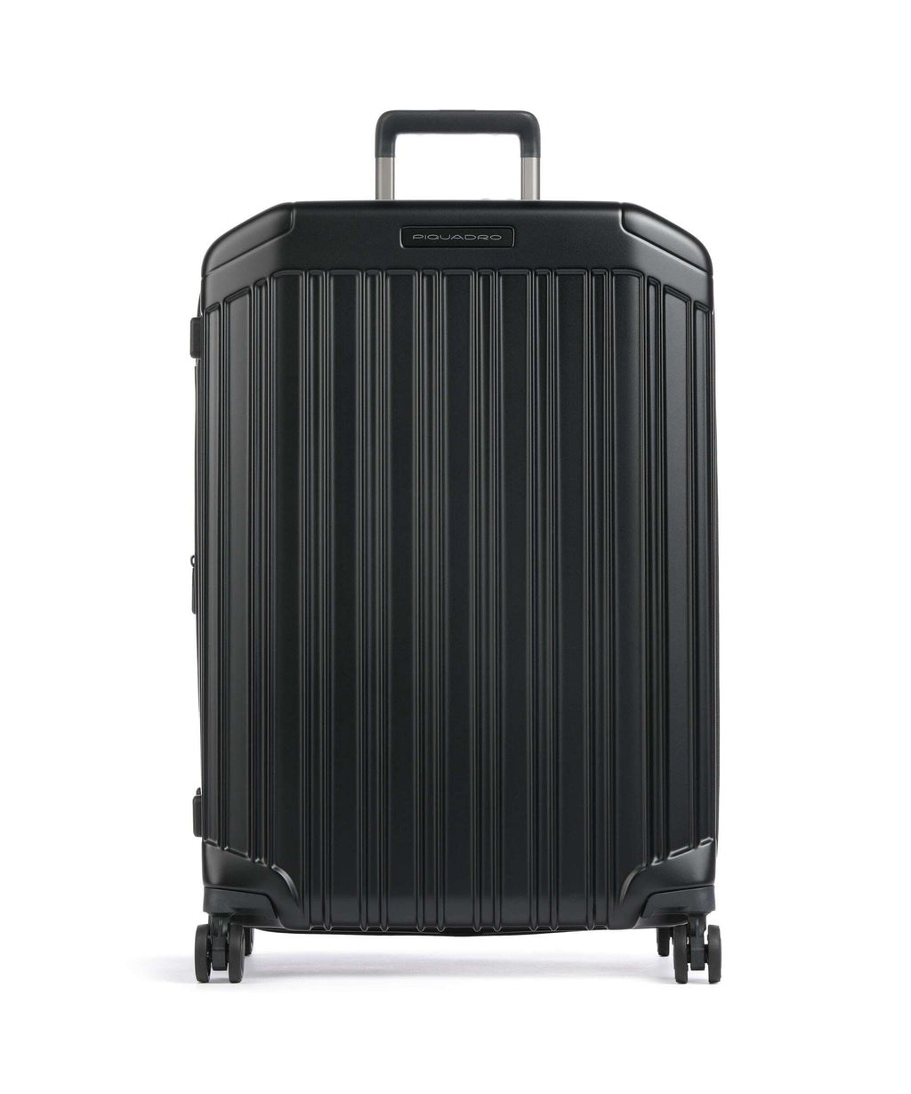 Piquadro PQ Light M Spinner (4 wheels) nero opaco