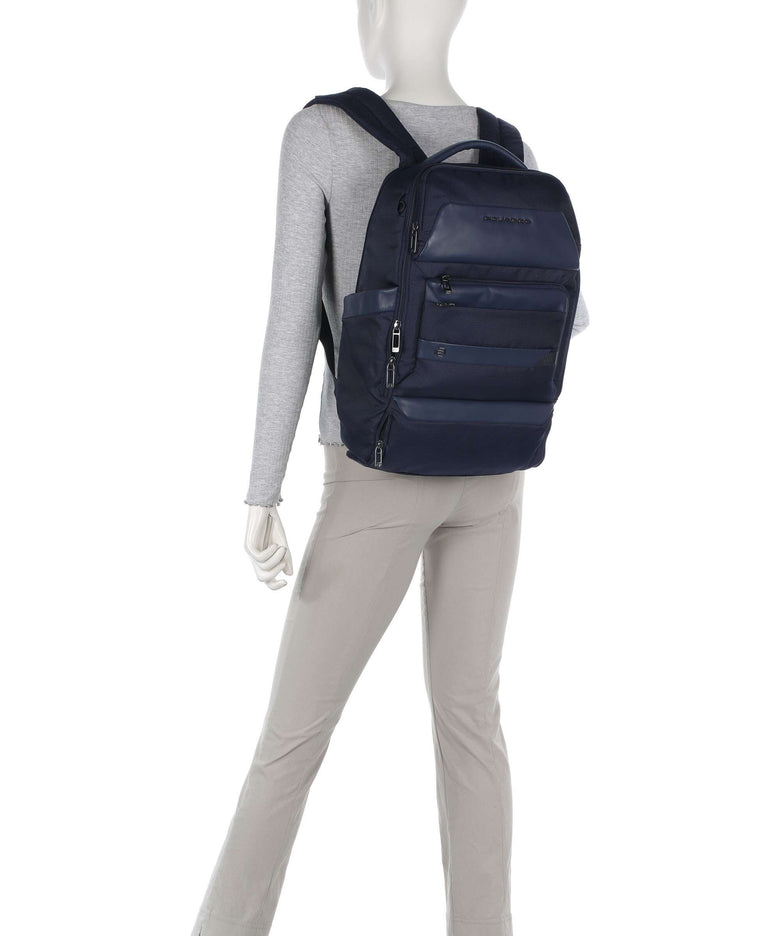 Piquadro Nevet Travel backpack blu notte