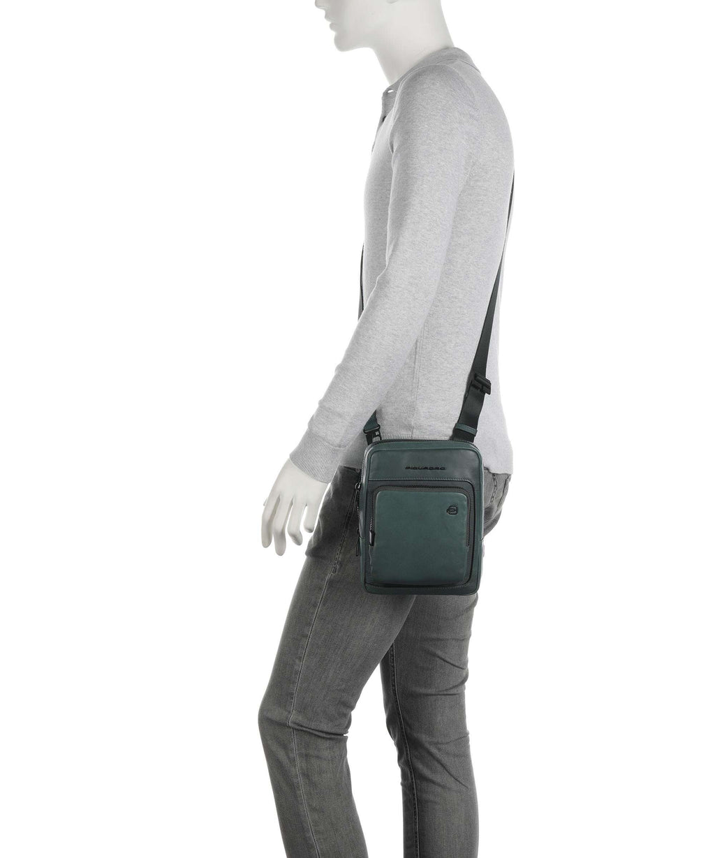 Piquadro Liko Crossbody bag mirto