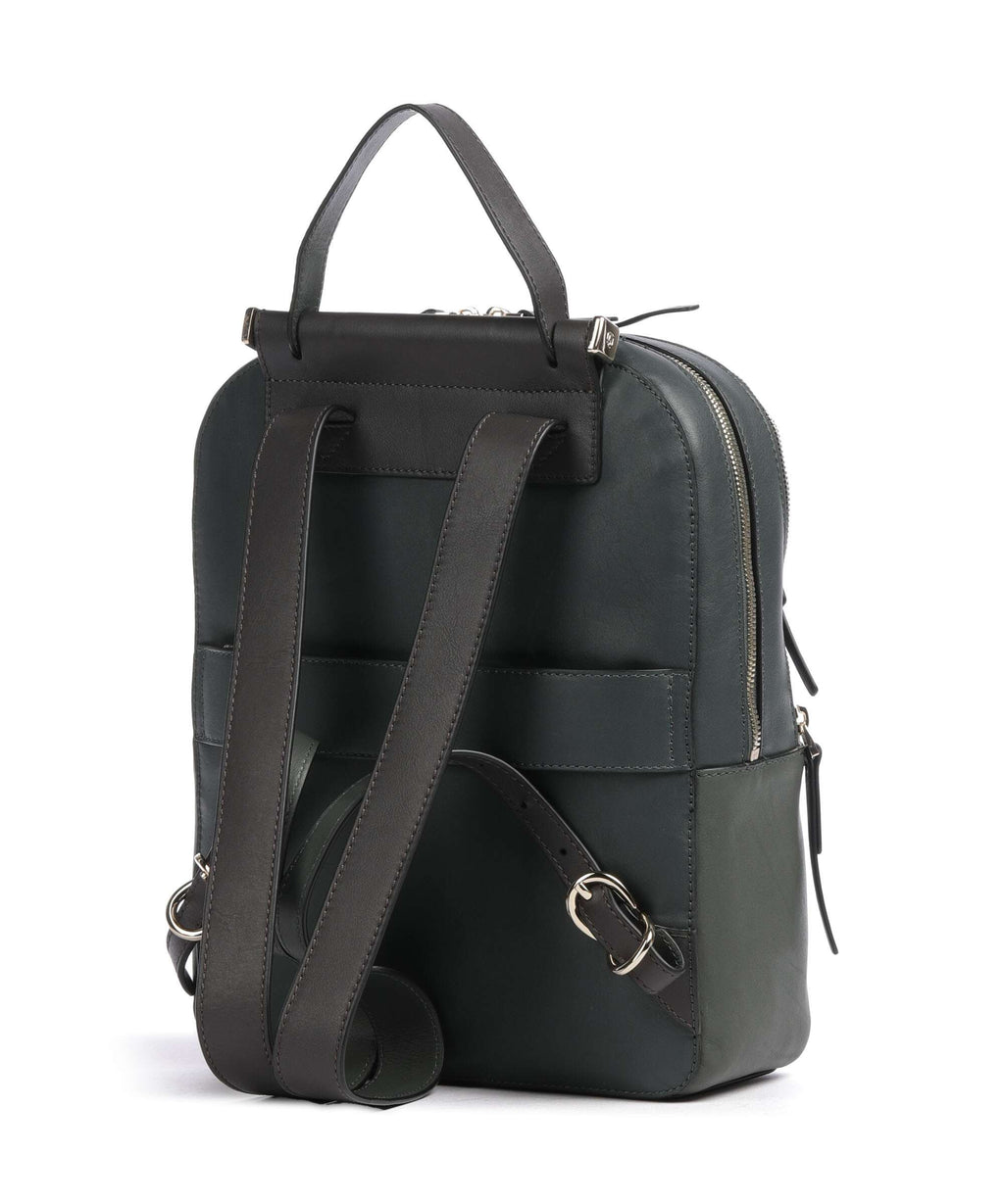 Piquadro Circle RFID Backpack verde bosco/verde oliva