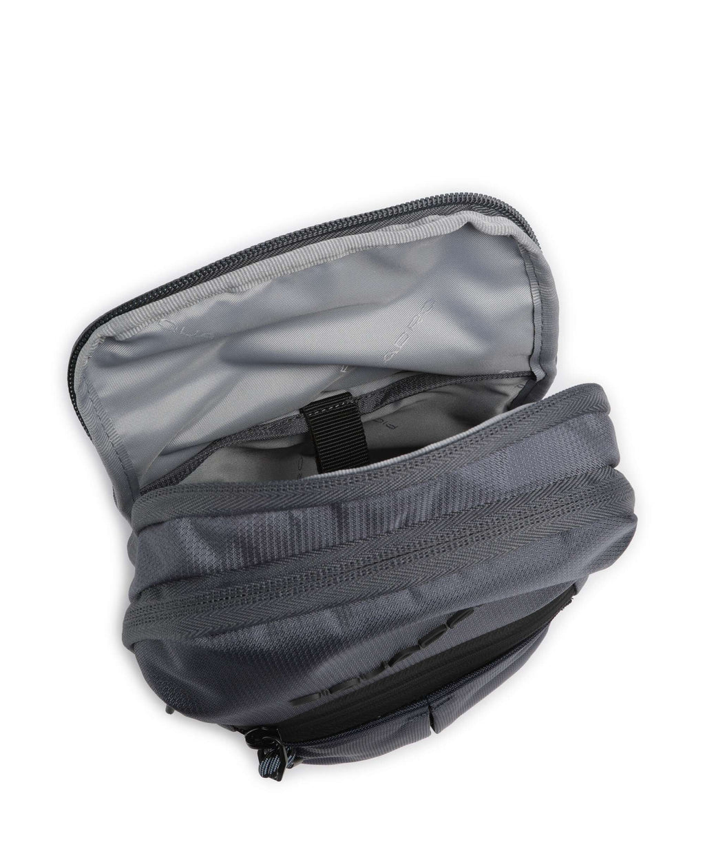 Piquadro Arne Sling bag blu nebbia