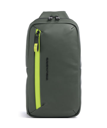 Piquadro C2OW Sling rugzak verde
