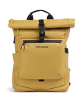 Piquadro Corner 2.0 2.0 Rolltop backpack ocra