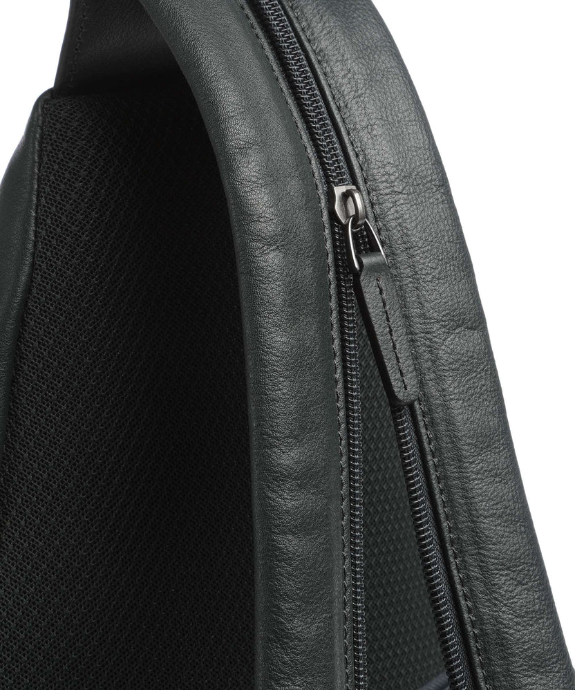 Piquadro Black Square Sling bag verde bosco/verde oliva