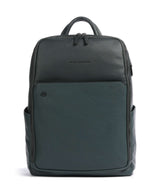 Piquadro Black Square Rugzak verde bosco/verde oliva