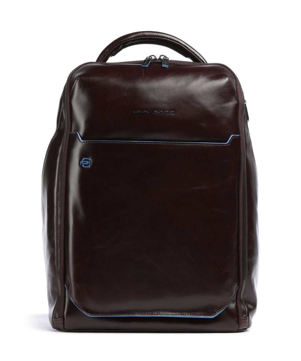 Piquadro Blue Square Backpack mogano