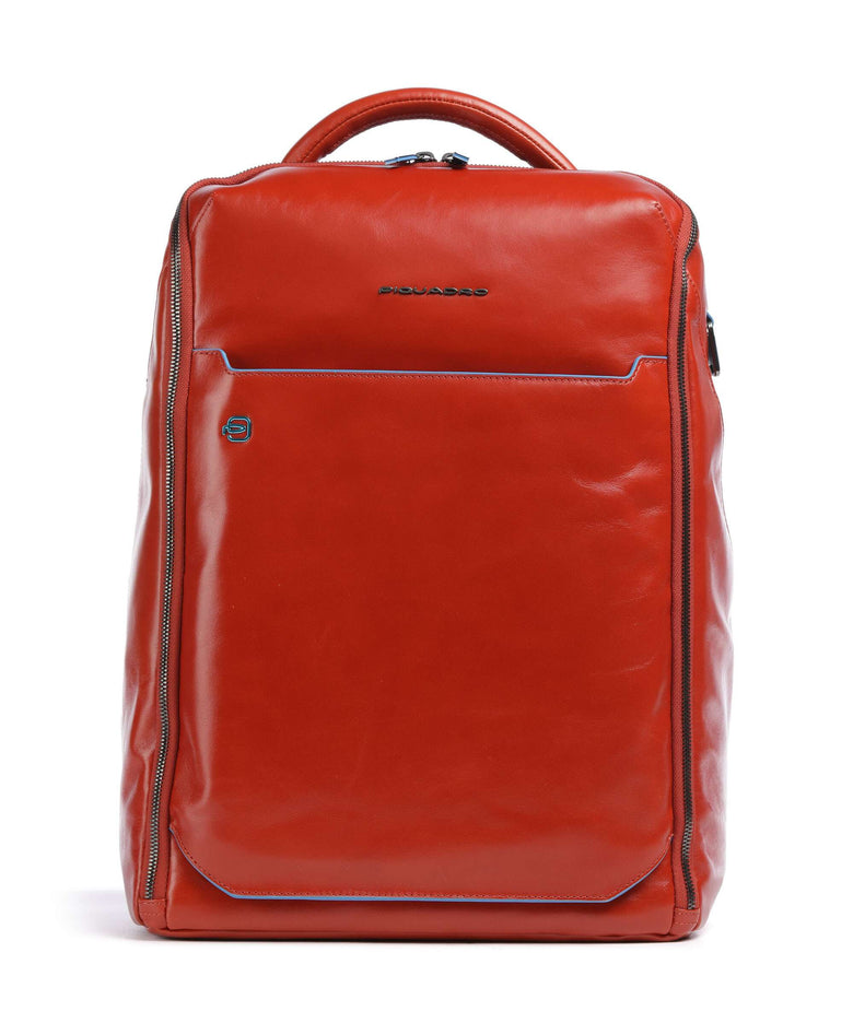 Piquadro Blue Square Backpack tabacco