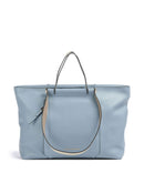Piquadro Circle Tote bag light blue/beige
